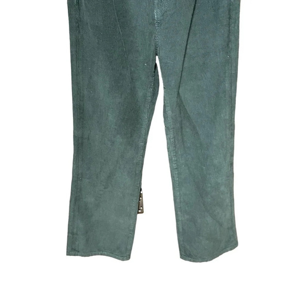 RE/DONE 70s Loose Flare Green Corduroy Jeans‎ Size 25 - Picture 6 of 13